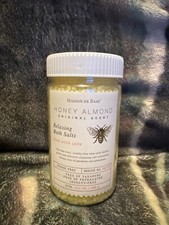 NEW Luxury Maison de Base Honey Almond Original Scent Relaxing Bath Salts 14.1oz