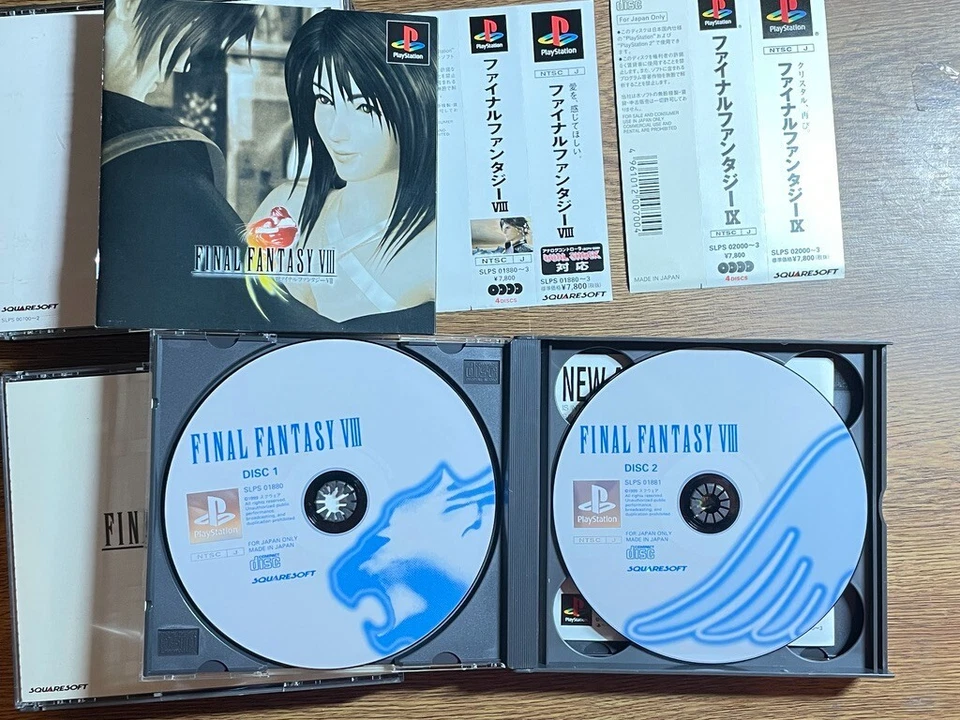 SONY PLAYSTATION  PS  JAPAN FINAL FANTASY 7 8 9 Ⅶ Ⅷ Ⅸ - Image 2 of 4