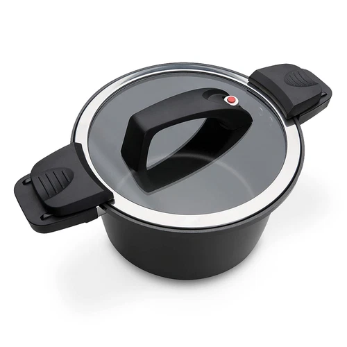 Nero Energiespartopf Gourmet – hochwertiger Kochtopf mit Deckel ideal für ene...