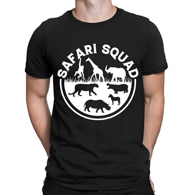 Safari Squad Vacation Trip African Zoo Animal Lover Family Matching T-Shirts#NED