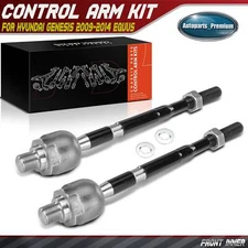 2pcs Front Inner Tie Rod End Kit for Hyundai Genesis 2009-2014 Equus 2011-2014