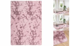 Teppich Shaggy Hochflor NAVARRA Altrosa 200x290 Cm Polyester