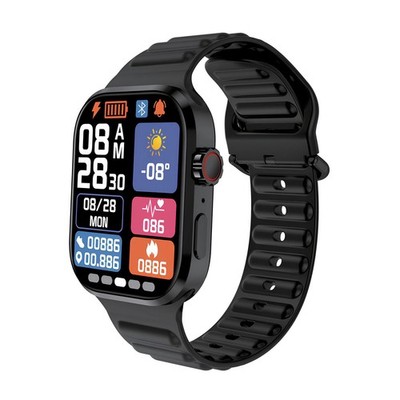 Ledwood, Smartwatch LD80 Plus IP54 mit Bluetooth-Telefonie