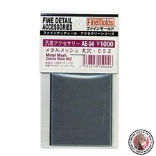 NEW Fine Mold Metal Mesh Round Hole 05Z Model Material AE04