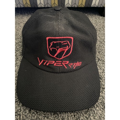 Vintage Dodge Viper RT/10 Mesh Black Red Hat Cap