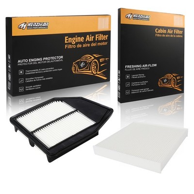 COMBO SET ENGINE&CABIN AIR FILTER Fits ACCORD 2008-2012 2.4L 4CYL New