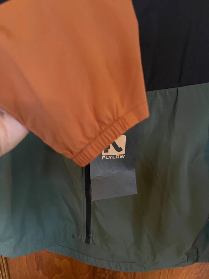 Flylow Davis NWT Men's Jacket Black/Boa/Copper Medium NEW RET. $140 - Image 4 of 4