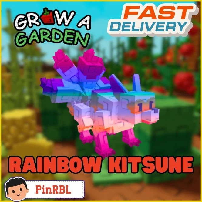 Rainbow Kitsune - Grow a Garden Roblox Cheap & Fast Delivery