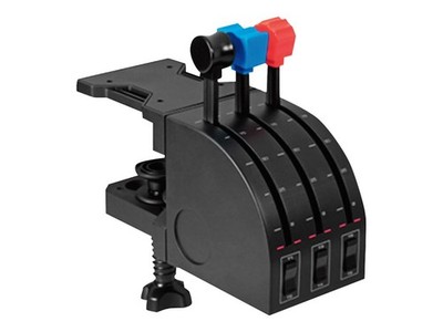 Logitech G Saitek Flight Yoke System Joystick 14 Tasten USB 945-000004