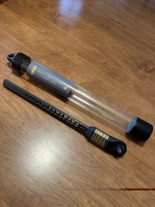 Mathews 10" Bridge-Lock Carbon Bow Stabilizer w/ Damping Technology Black