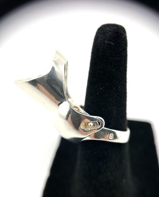 NWOB VIVIENNE WESTWOOD SMALL Silver KNUCKLEduster ARMOUR Ring RARE