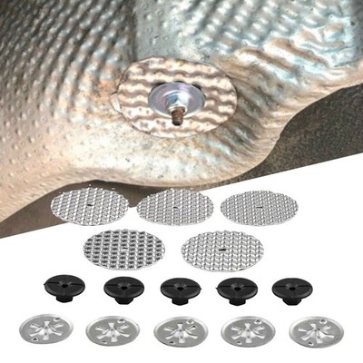 Complete 15PCS Heat Shield Repair Kit N90796501 for Automotive Exhaust Care