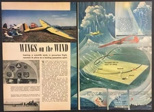 Sailplane 1946 Soaring pictorial"Wings on the Wind” US Army Training Glider TG-2