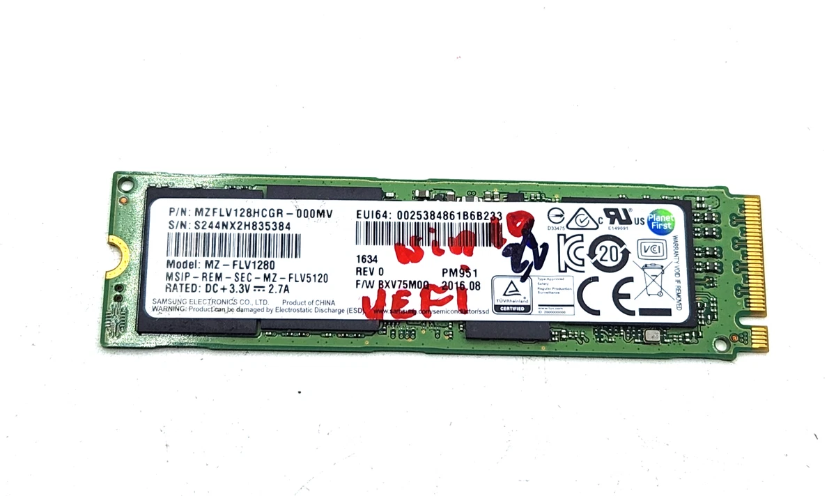 Samsung M.2 Interface 128 GB Solid State Drives for sale - eBay