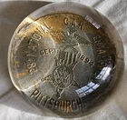 1894 civil war GAR ENCAMPMENT military PAPERWEIGHT 28th NATIONAL Pitt PA