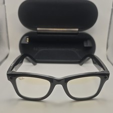 Ray-Ban Stories Wayfarer Smart Glasses Bluetooth w/ Charging Case (Description)