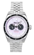 Image of Ingersoll Outlaw Stainless Steel Pink Dial Automatic I17201 Men's Watch