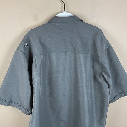 Blackhawk Warrior Wear Tactical Button Shirt Mens XL Gray S/S Polyester - Picture 4 of 9