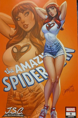 #ad The Amazing Spider Man #9 973 J. Scott Campbell cover $34.00