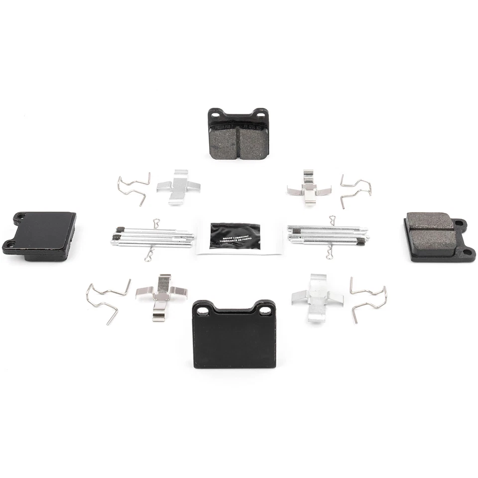 Front Automotive Disc Brake Rotors Brake Pads Kit for 1968-1972 Opel Kadett - Image 2 of 4