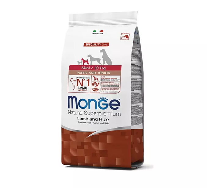 Monge Natural Superpremium Agnello Con Riso Puppy & Junior 2500 G Mangime - Immagine 3