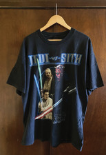 Vintage Star Wars Episode 1 Jedi Vs Sith T Shirt - Darth Maul Obi Wan Kenobi Qui