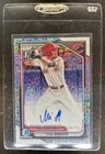 2024 Bowman Draft Mike Sirota Chrome Auto Sparkle Refractor 1st #/71 Reds