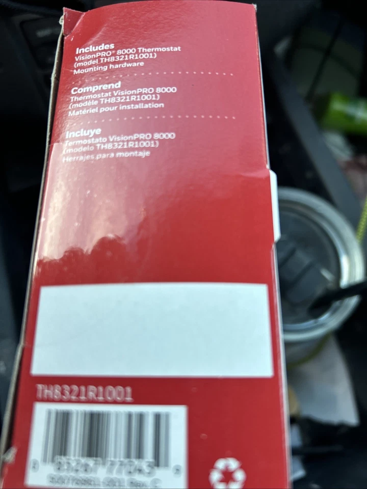 Honeywell VisionPRO 8000 con Termostato Programable RedLINK (TH8321R1001) Foto 4 de 4