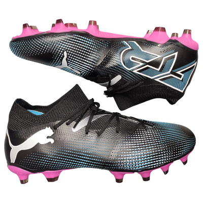 PUMA Future 7 Match FG/AG Soccer Cleats Womens Size 9 Multi Lace Up 107716-04
