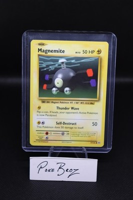 Pokémon TCG Magnemite Evolutions Card 37/108 Regular Common