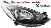 Abakus 216-1156R-LDEM2 Hauptscheinwerfer Rechts Scheinwerfer FüR Mazda