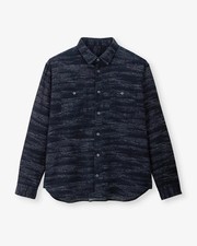 MOMOTARO JEANS JACQUARD SHIRT INDIGO MMLS6013 Made in Japan 2026AW