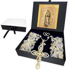 Lazo Para Boda,Wedding Lasso for Ceremony Gift,Rosario Lazos Para Boda Catolica
