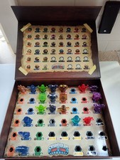 Skylanders Trap Team 20 LOT Trap Crystals Collector Storage Case Box Chest