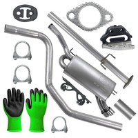 Polmo Kollektorrohr Abgasrohr Endtopf Auspuff FüR Fiat Bravo 1.6D 08-14