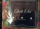 Beautiful New Multi-Colored Quilt Set — photo 2