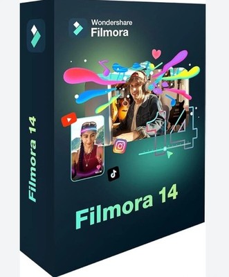 Wondershare Filmora 14 - Lifetime License for Windows