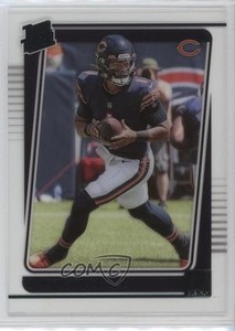 2021 Panini Clearly Donruss Rated Rookie Justin Fields #53 Rookie RC
