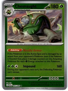 chesnaught pokemon card - Chesnaught-Break (12/162) Grass Adamantine Press (100) During your opponents next turn Chesnaught Cards | Dex -