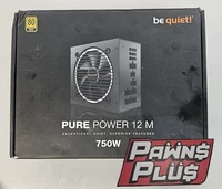 be quiet! Pure Power 13 M 750W Modular ATX Power Supply 80 PLUS Black NEW
