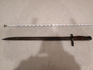 REMINGTON 1917 WORLD WAR I U.S. BAYONET/NO SCABBARD