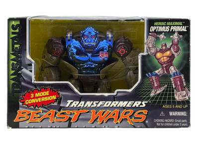 Transformers Beast Wars OPTIMUS PRIMAL Hasbro 1997 Transmetals Action Figure