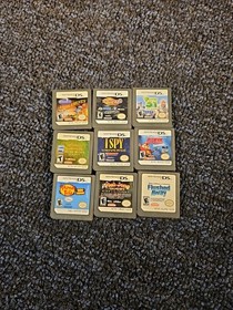 Nintendo 3DS XL Handheld Red Console SPR-001 System Bundle 20 Games & Charger