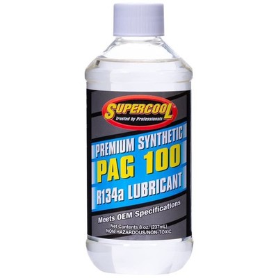 PAG Oil 8oz TSI Supercool P100-8 100 Without Dye 1 Pack