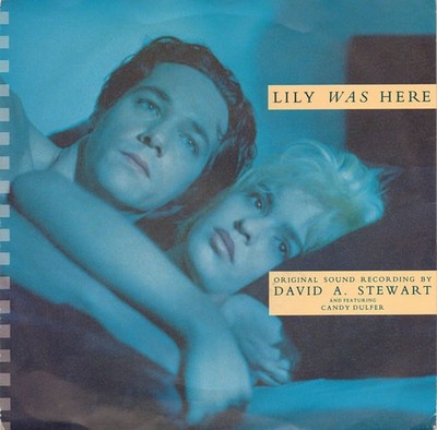 David A. Stewart Featuring Candy Dulfer - Lily Was Here (7'', Single) (Very Good 