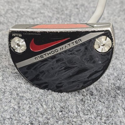 Nike Method Matter M5-12 35  Golf Putter SuperStroke Grip Black/Red No HC