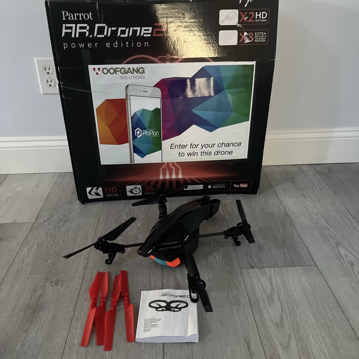 値下げしました」AR Drone Power Edition 【公式通販】