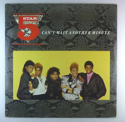 12'' Maxi - 5 Star - Can't Wait Another Minute - J302 - cleaned