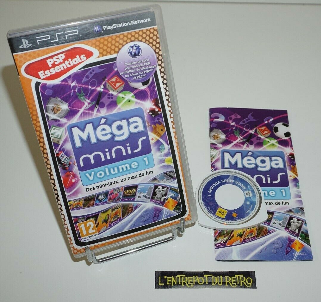 Sony PSP - Méga Minis Volume 1 - PAL