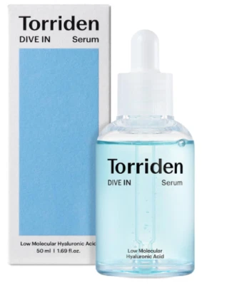 VEGAN Torriden - DIVE-IN Low Molecular Hyaluronic Acid Serum 50ml - UK SELLER